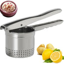 Stainless Steel Potato Ricer and Masher, Premium Manual Mashed Fruit Masher,A7N6