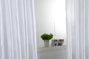 100x200cm Tulle Door Window Curtain Drape Panel Sheer Valance Divider White