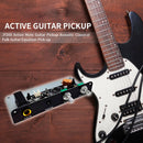 JY200 Active Mute Guitar Pickup Folk Guitar EQ Equalizer Musical Instrument Part
