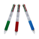 12 x Ballpoint Pens 0.7 mm 4 colors Gel Refill for School Office F3J4