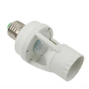Socket E27 Converter Adapter 110-240V Lamp Base w/PIR Motion Sensor Bulb Switch