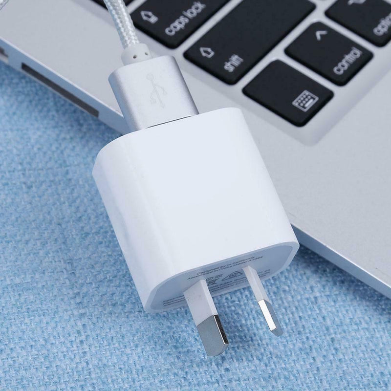 Portable 5V 2A Double Ports AU Plug USB Power Adapter Travel Charger
