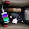 3 Way Triple Car Cigarette Lighter Socket Splitter LED Light+2 USB DC 12V MA493