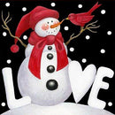5D DIY Full Drill Diamond Painting Christmas Snowman Cross Stitch (B1461)