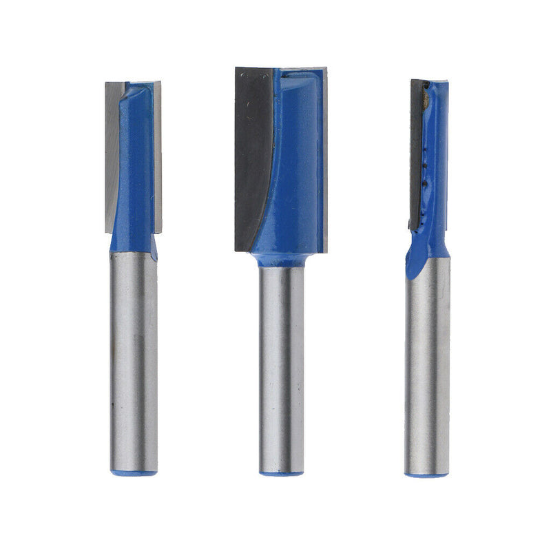 3Pcs/Set 1/4 Shank Pattern/Flush Trim Router Bits, 6.35mm(1/4inch),