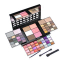 74 Colors Lipstick Blush Palette Shimmering Blusher Lip Gloss Cosmetics Kit