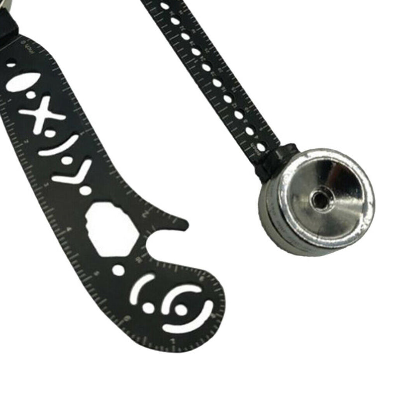 Versatile Drawing Tool Ruler Mini Compass For Designers Artists Architects