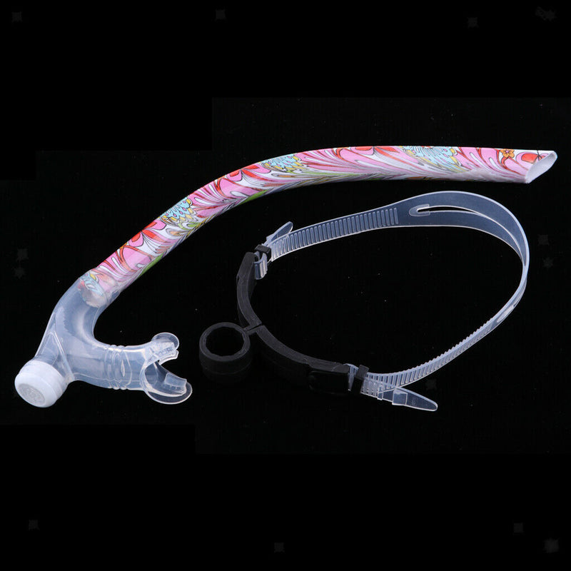 Snorkel Swimming Training Mouthpiece One-way Purge Valve Center Swimming Snorkel