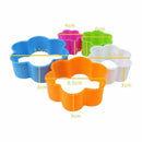 5pcs Colorful Fondant Cake Cookie Sugar craft Cutters Shapes Decorating Mol V8S6