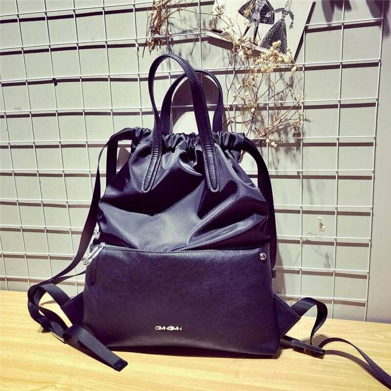 Drawstring Backpack Sport Gym String Bag Waterproof Sackpack Cinch Sack Gym N7Z6