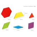 155pcs Kids Colorful Wood Jigsaw Puzzle Game Intelligent Educational Toys hv2n