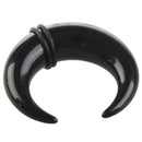 1 pair Acrylic Spiral Taper Flesh Tunnel Ear Stretcher Expander Buffalo Sna N4W5