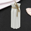 Ceramic Vase Flower Pot Flower Basket White Ceramic Imitation Artificial Fl