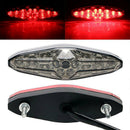Red 15 LED Motorcycle ATV Bike Brake Stop Tail Light Rear Lamp DC 12V Universal