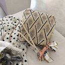 Bohemian Summer Straw Beach Bag Travel Shopping Female Tote Wicker Bags Cre