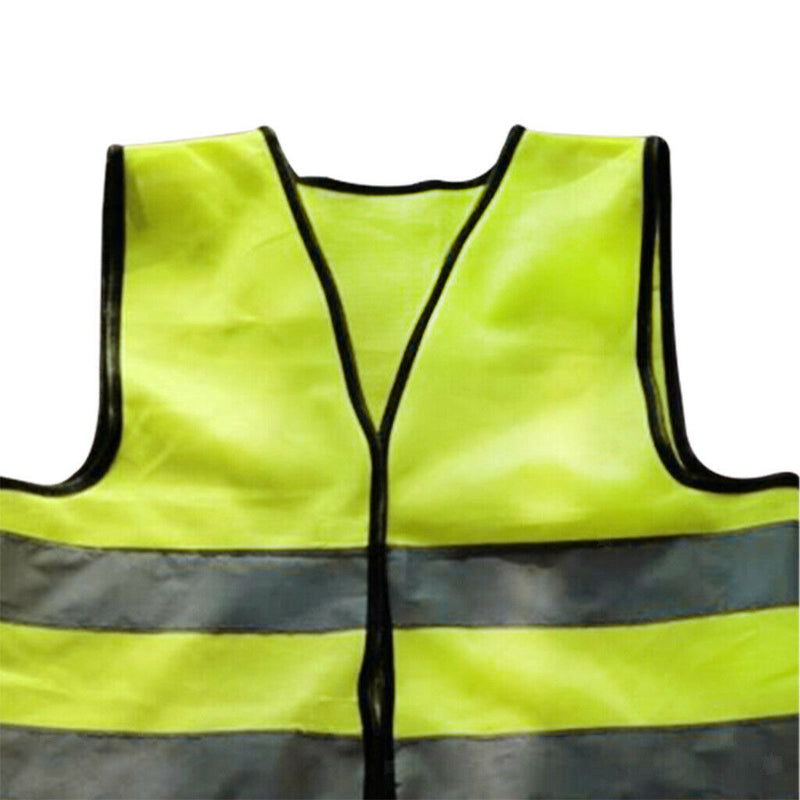 Hi Vis Waistcoat, Unisex Children Hi Vis Vest for Safety and Emergencies - Fit