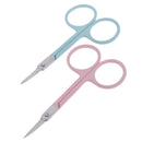 1Pc stainless steel makeup eyebrow hair nose hair eyelash scissors cutter to Bj