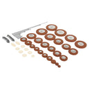 Alto Saxophone Repair Parts Saxophone Pad Set Screws Shaft Rod for Sax