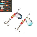 Giant Killer Plain Fishing Lure Hard Spoon With Sharped Treble Hook Tackle JBES