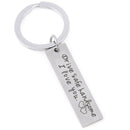 Drive Safe Keychain Boyfriend Girlfriend Keyring Dad Fathers Jewelry Gift OZ