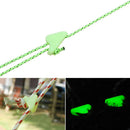1 Pcs Noctilucent Camping Tent Lock Cord Rope Fastener Guy Line Tensioners Tool