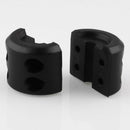Black Universal Rubber Winch Cable Hook Stopper Line Saver For ATV UTV ZZF