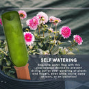 Self Watering Spikes - 6-Pack Terracotta Plant Watering Stakes, Automatic S