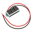 3pcs 0.28 inch 2-wire 3.5-30V DC LED Display Digital Voltage Meter