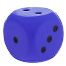 2x 6cm Sponge Dice Dot Dice Playing Dice for Kids Enlightenment Cognition