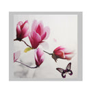 Set 3 Art Oil Painting Canvas Picture Peach Blossom Wall Home Decor 50x50cm