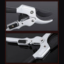 20Cm Ratchet Plant Trim Horticulture Hand Pruner Cut Secateur Shrub Garden