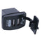Dual USB Port Car Motorcycle Charger 3.1A Power Socket with Cover for Phone #gib
