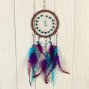 Dream Catcher Feather Core Bead Dreamcatcher Home Wall Car Decoration Hanging OZ