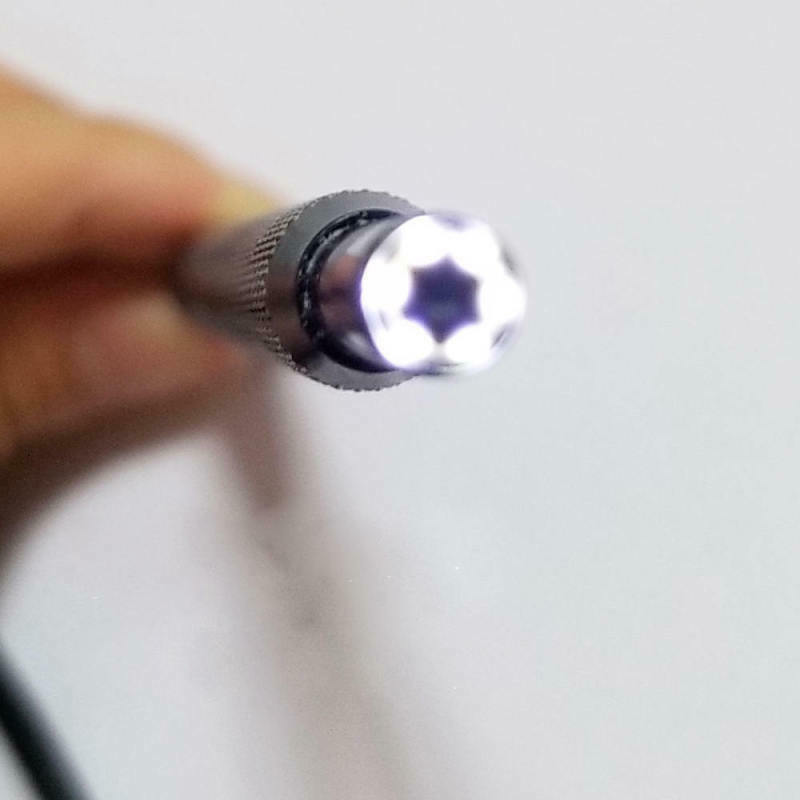 3-in-1 ear cleaning USB 5.5 mm endoscope visual ear spoon  with 6 LED  UBI