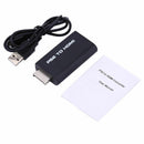 For HDTV PS2 To HDMI Audio Video AV Converter Adapter with 3.5mm Audio Output