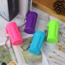 Universal Mini Ashtray 7 Holes Pocket Ashtray with Cover Key Chain Accessar BX