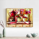 DIY Counter Mosaic Picture 5D Diamond Painting Cross Stitch Home Decor Gift