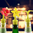 Silicone Flower Shape Wine Bottle Stopper Bottle Caps Preservation Tools