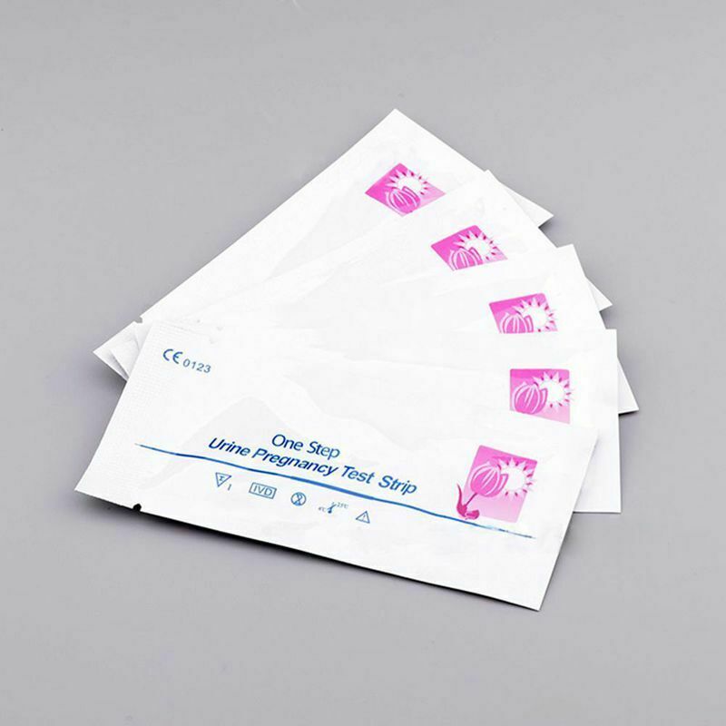 20Pcs Home Early Pregnancy Test Paper For Urine Test Ovulation Strips Hcg P Q9S5