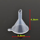 10X Lot Small Plastic Mini Bottle For Perfume Diffuser Liquid Oil Funnels  MO