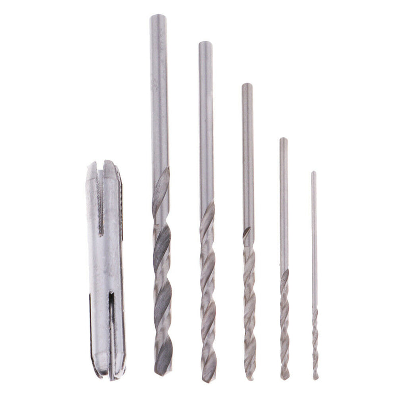 Portable Spiral Hand Manual Push Drill Chuck Twist Pin Vise Bit Jewelry Tool