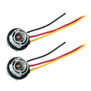 2Pcs 1157 Bay15D Lamp Holder Bulbs P21/5W Adapter Base Socket Connector Pla U5Q3