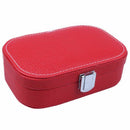 Mini Jewelry Organizer box PU leather jewelry box princess dressing birthda