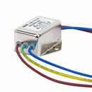 Mains Filter Power EMI Filter HA28W-6A 50 / 60Hz 250V AC