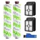 Transverse multi-surface pet brush filter pet vacuum cleaner replacement kit