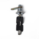 2 Pieces 1-1/8 Tubular Cam Lock 180Deg & 2Key for Cabinet RV Replacement