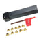 Metal SER2020K16 Lathe Turning Holder + 10x 16ER AG60 Inserts With Wrench