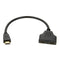1080P 2 Port HDMI Splitter Male To Female Video Adapter Cable DVD HDMI