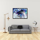 5D Full Round Drill Diamond Painting DIY Colorful Bird Rhinestone Picture