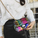 Shining Sequins Shoulder Bags Women Messenger Chain Party Crossbody Handbag